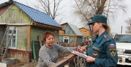 Профилактический рейд прошел в садоводческом обществе в Ильинке в Хабаровском крае ГУ МЧС по Хабаровскому краю